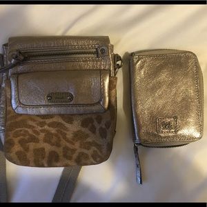 Sakroots crossover and wallet